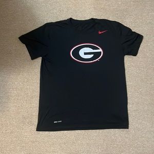 Men’s Nike black UGA (defending champs) t-shirt